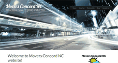 Desktop Screenshot of moversconcordnc.com