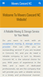 Mobile Screenshot of moversconcordnc.com